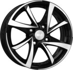 Автомобильные диски K&K Игуана 6,5x15 4*98 Et:35 Dia:58,6 алмаз черный