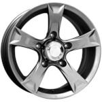 Автомобильные диски K&K Триал 6,5x15 5*139,7 Et:30 Dia:98 дарк платинум