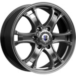 Автомобильные диски K&K Балеар 7,5x18 6*139,7 Et:25 Dia:106,1 Дарк платинум