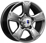 Автомобильные диски K&K Атлант 7x16 5*139,7 Et:35 Dia:98 Дарк Платинум