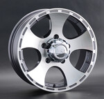 Автомобильные диски LS wheels LS795 7x16 5*139,7 Et:5 Dia:108,6 GMF