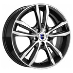 Автомобильные диски K&K Samara-оригинал 6x16 4*100 Et:37 Dia:60,1 Алмаз черный