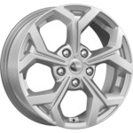 Автомобильные диски K&K КС878 6,5x16 5*114,3 Et:45 Dia:67,1 сильвер