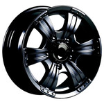 Автомобильные диски Скад Рейнджер 7x16 5*139,7 Et:35 Dia:109,7 черный бархат