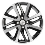 Автомобильные диски Khomen 1609 6x16 4*100 Et:50 Dia:60,1 BLACK-FP