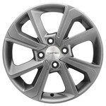 Автомобильные диски Khomen 1501 6x15 4*100 Et:40 Dia:60,1 G-SILVER