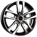 Автомобильные диски Вектор B214 6x16 5*114,3 Et:43 Dia:67,1 алмаз черный