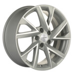 Автомобильные диски Khomen 1714 7x17 5*112 Et:40 Dia:57,1 F-Silver-FP