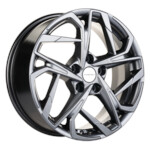 Автомобильные диски Khomen 1716 7x17 5*114,3 Et:50 Dia:67,1 Gray-FP