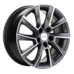 Автомобильные диски Khomen 1507 6x15 5*100 Et:38 Dia:57,1 Gray-FP