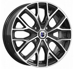 Автомобильные диски K&K Лилиом-оригинал 6x16 4*100 Et:37 Dia:60,1 алмаз чёрный