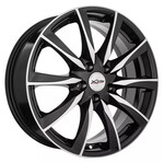 Автомобильные диски X'trike X-120М 7x17 5*100 Et:38 Dia:67,1 BK/FP