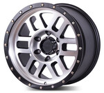 Автомобильные диски Lizardo XH334 9x17 6*139,7 Et:-12 Dia:106,1 Spoke machine /lip matt black
