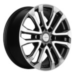 Автомобильные диски Khomen 1805 7,5x18 6*139,7 Et:38 Dia:67,1 Gray-FP
