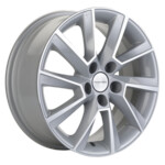 Автомобильные диски Khomen 1507 6x15 5*100 Et:38 Dia:57,1 SILVER-FP