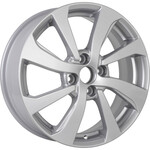 Автомобильные диски KDW KD1640 6x16 4*100 Et:37 Dia:60,1 Silver Painted