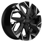 Автомобильные диски Khomen 1402 5,5x14 4*100 Et:43 Dia:60,1 Black-FP