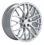 Автомобильные диски Khomen 2005 8,5x20 5*112 Et:48 Dia:66,6 Brilliant Silver-FP