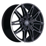 Автомобильные диски Khomen 1904 9,5x19 5*112 Et:40 Dia:66,6 Black matt MR