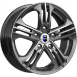 Автомобильные диски K&K Trinity 6x15 5*112 Et:47 Dia:57,1 дарк платинум