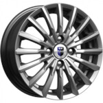 Автомобильные диски K&K Акцент 7x17 4*114,3 Et:40 Dia:67,1 дарк платинум