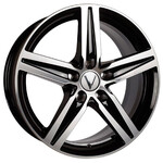 Автомобильные диски Вектор B230 7,5x17 5*114,3 Et:45 Dia:67,1 Алмаз черный