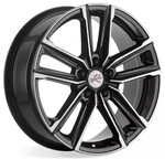 Автомобильные диски X'trikeRST R078 7x18 5*108 Et:33 Dia:60,1 BK/FP