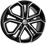 Автомобильные диски K&K Пандора 8,5x19 5*114,3 Et:35 Dia:60,1 Алмаз-черный