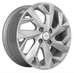 Автомобильные диски Khomen 1508 6x15 4*98 Et:35 Dia:58,6 F-Silver