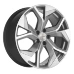 Автомобильные диски Khomen 2006 8,5x20 5*114,3 Et:30 Dia:60,1 Brilliant Silver