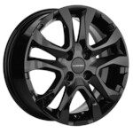 Автомобильные диски Khomen 1503 6x15 4*100 Et:46 Dia:54,1 Black