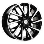 Автомобильные диски Khomen 1804 7,5x18 5*108 Et:45 Dia:65,1 Black-FP