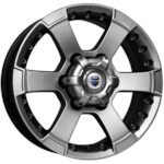 Автомобильные диски K&K M56 7x16 6*139,7 Et:38 Dia:100,1 Дарк платинум
