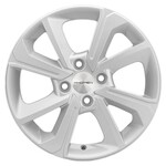 Автомобильные диски Khomen 1501 6x15 4*100 Et:46 Dia:54,1 F-Silver