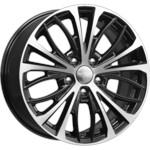 Автомобильные диски K&K КС873 7,5x17 5*114,3 Et:50 Dia:67,1 алмаз черный