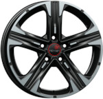 Автомобильные диски Remain R240 7x17 5*112 Et:40 Dia:57,1 Алмаз черный