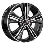 Автомобильные диски Remain R106 6x16 5*112 Et:48 Dia:57,1 Алмаз черный
