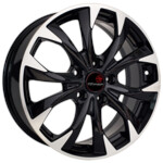 Автомобильные диски Remain R152 7x17 5*112 Et:50 Dia:57,1 алмаз чёрный