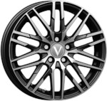 Автомобильные диски Вектор B229 6x16 4*100 Et:45 Dia:67,1 Алмаз черный