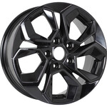 Автомобильные диски KDW KD1620 6,5x16 5*108 Et:45 Dia:63,3 Black Painted