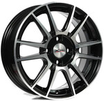 Автомобильные диски X'trike X-127 6x15 4*114,3 Et:40 Dia:66,1 BK/FP