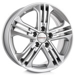 Автомобильные диски K&K Trinity 6x15 5*108 Et:43 Dia:67,1 Блэк платинум