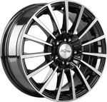 Автомобильные диски X'trike X-106 6,5x15 5*114,3 Et:38 Dia:67,1 BK/FP
