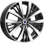 Автомобильные диски K&K Марвел 7,5x19 5*112 Et:45 Dia:66,6 алмаз чёрный