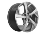 Автомобильные диски Khomen 1712 7x17 5*110 Et:40 Dia:67,1 F-SILVER-FP