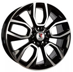 Автомобильные диски RepliKey Coolray (R202) 7x18 5*114,3 Et:53 Dia:54,1 BK/FP