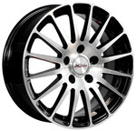 Автомобильные диски X'trike X-128 6,5x16 5*110 Et:37 Dia:67,1 BK/FP