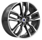 Автомобильные диски K&K Борэй 8x18 5*120 Et:30 Dia:72,6 алмаз чёрный