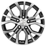 Автомобильные диски Khomen 1608 6,5x16 5*110 Et:40 Dia:67,1 Black-FP