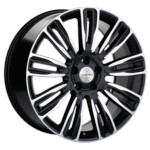 Автомобильные диски Khomen 2004 8,5x20 5*114,3 Et:48 Dia:67,1 Black-FP